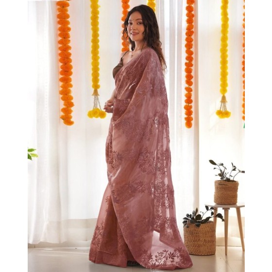 Embellished Georgette Saree